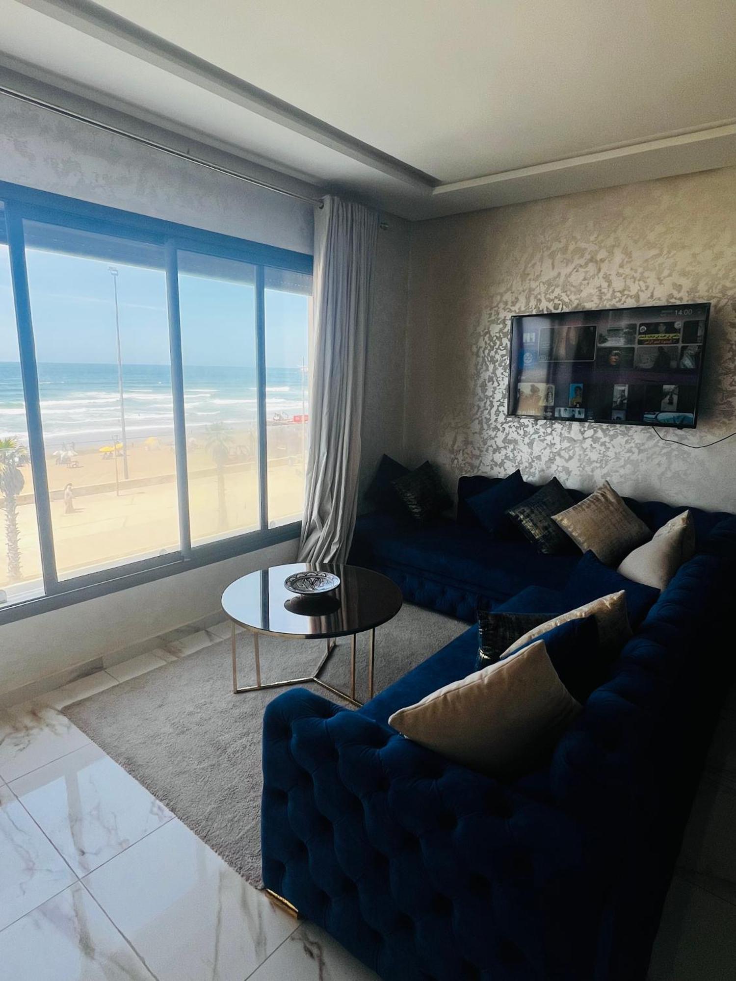 Golden Beach Elegance Sea View & Serenity Kenitra Dış mekan fotoğraf